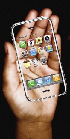 A possible future iPhone, courtesy of the gimp, CC, and flickr